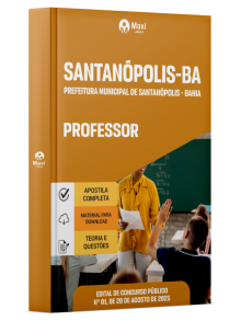 Apostila Prefeitura De Santanópolis - BA - 2025