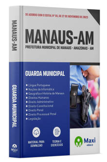 Apostila Prefeitura de Manaus - AM - 2023