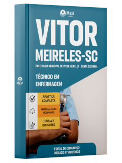Apostila Prefeitura de Vitor Meireles - SC - 2025