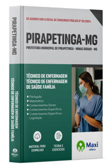Apostila Prefeitura de Pirapetinga-MG 2024