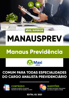 Apostila Manaus Previdência - MANAUSPREV