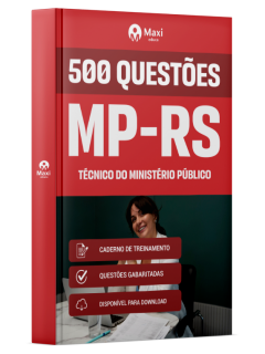 Caderno 500 questões gabaritadas - MP-RS - Ministério Público do Rio Grande do Sul -2025