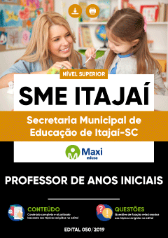 Apostila Secretaria Municipal de Educação de Itajaí-SC - SME Itajaí