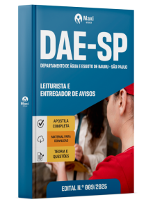 Apostila DAE - Departamento de Água e Esgoto de Bauru -  SP - 2025