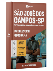 Apostila Prefeitura de São José dos Campos - SP  2025