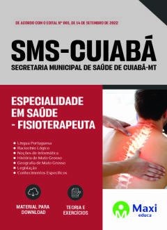 Apostila Secretaria Municipal de Saúde de Cuiabá -MT 2022