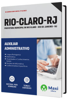 Apostila Prefeitura de Rio Claro - RJ - 2023