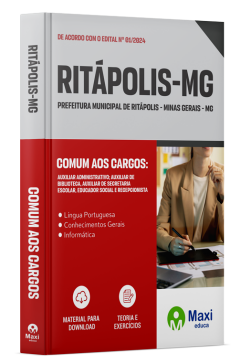 Apostila Prefeitura de Ritápolis-MG 2024