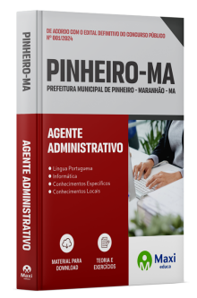 Apostila Prefeitura de Pinheiro - MA - 2024