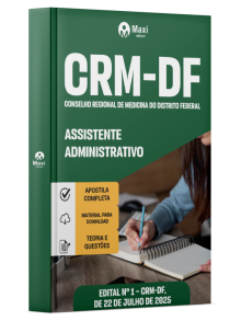 Apostila CRM-DF - Conselho Regional de Medicina do Distrito Federal - 2025