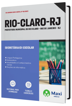 Apostila Prefeitura de Rio Claro - RJ - 2023