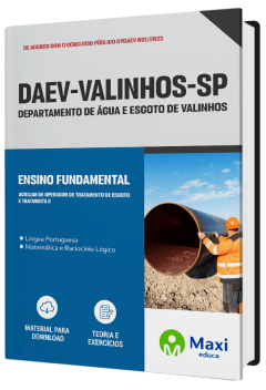 Apostila DAEV Valinhos - SP - 2023