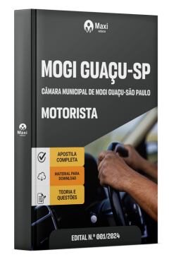 Apostila Câmara Mogi Guaçu-SP 2024