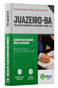 Apostila Prefeitura de Juazeiro-BA 2024