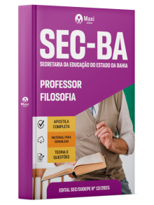 Apostila SEC-BA - Secretaria da Educação do Estado da Bahia - 2025