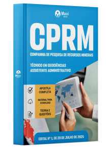 Apostila CPRM - Companhia de Pesquisa de Recursos Minerais - 2025