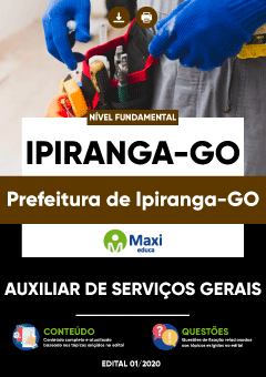 Apostila Prefeitura de Ipiranga-GO