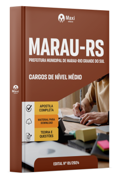 Apostila Prefeitura de Marau-RS 2024