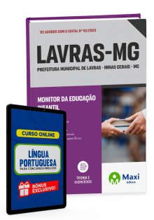 Apostila Prefeitura de Lavras - MG - 2023