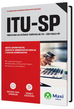 Apostila Prefeitura da Estância Turística de Itu - SP - 2023