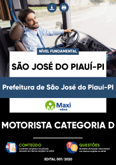 Apostila Prefeitura de São José do Piauí-PI