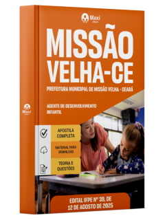 Apostila Prefeitura de Missão Velha - CE - 2025