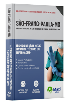 Apostila Prefeitura de São Francisco de Paula-MG 2024