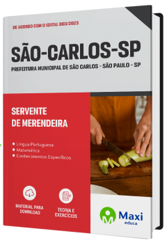 Apostila Prefeitura de São Carlos  - SP - 2023