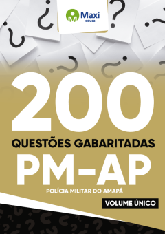 200 Questões Gabaritadas - PM-AP