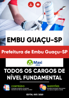 Apostila Prefeitura de Embu Guaçu-SP