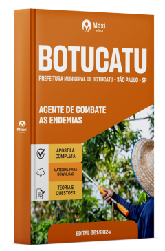 Apostila Prefeitura de Botucatu-SP 2024