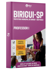 Apostila Prefeitura de Birigui - SP - 2025
