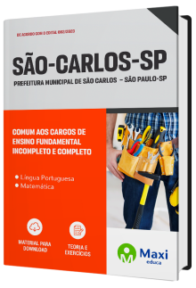 Apostila Prefeitura  de São Carlos - SP - 2023