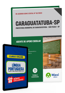 Apostila Prefeitura de Caraguatatuba - SP - 2023