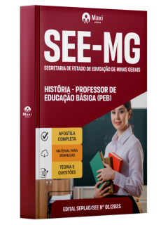 Apostila SEE-MG - Secretaria de Estado de Educação de Minas Gerais - 2025