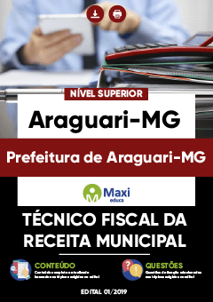 Apostila Digital em PDF da Prefeitura de Araguari - MG