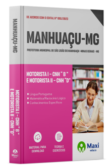 Apostila Prefeitura de São João do Manhuaçu - MG - 2024