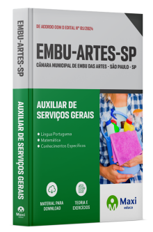Apostila Câmara de Embu das Artes - SP - 2024