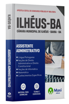 Apostila Câmara de Ilhéus-BA 2024