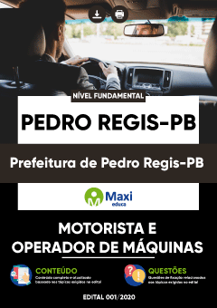 Apostila Prefeitura de Pedro Regis-PB