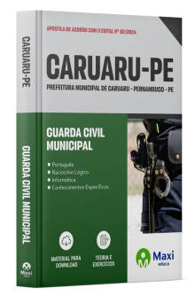 Apostila Prefeitura de Caruaru - PE - 2024