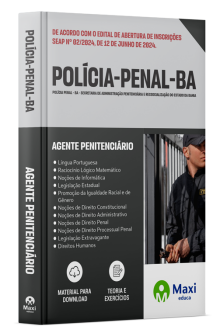 Apostila Polícia Penal - BA - 2024