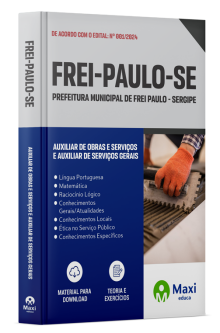 Apostila Prefeitura de Frei Paulo - SE - 2024