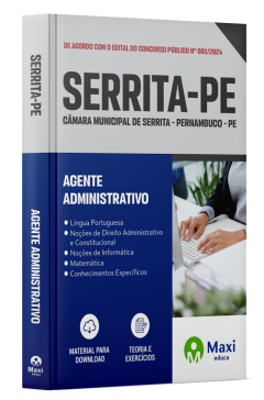 Apostila Câmara de Serrita - PE - 2024