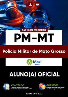 Apostila Digital em PDF da Polícia Militar de Mato Grosso - PM-MT