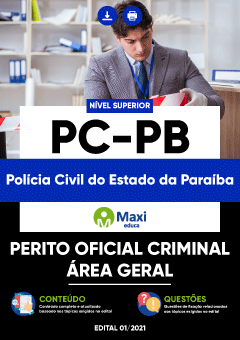Apostila Polícia Civil do Estado da Paraíba - PC-PB