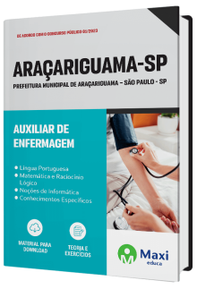 Apostila Prefeitura de Araçariguama - SP - 2023