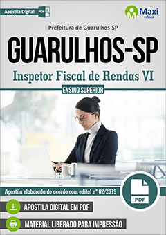 Apostila Digital em PDF da Prefeitura de Guarulhos - SP
