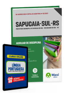 Apostila Prefeitura de Sapucaia do Sul - RS - 2023