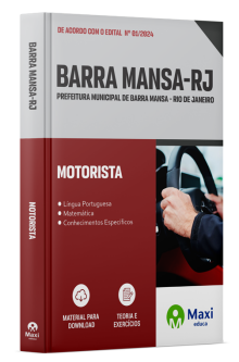 Apostila Prefeitura de Barra Mansa-RJ 2024